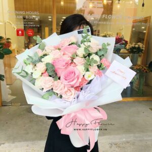 SWEET PINK CHRISTA – SUPER SIZE (giấy trắng)