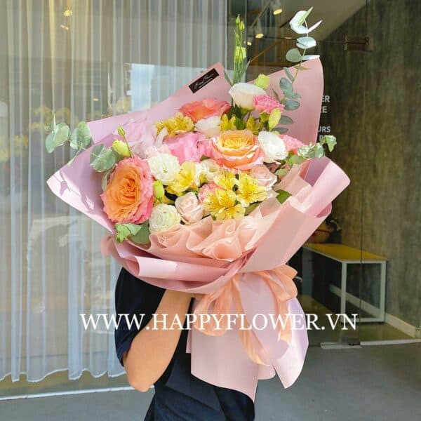 SPRING COLOR MIX (giấy hồng ruốc)