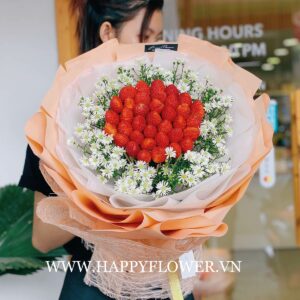 BÓ DÂU MIX THẠCH THẢO (size 35, giấy cam sữa)