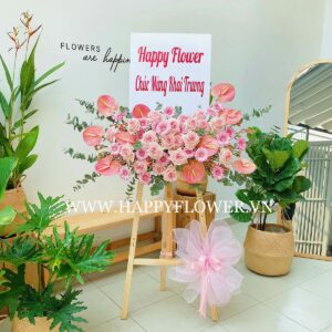 KỆ HOA PREMIUM OPENING IN PINK