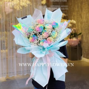 FANCY CAKE 10B MIX BABY (giấy xanh blue)