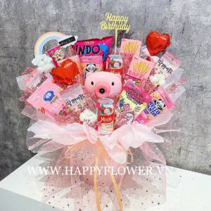 hop snackmixpink piggy